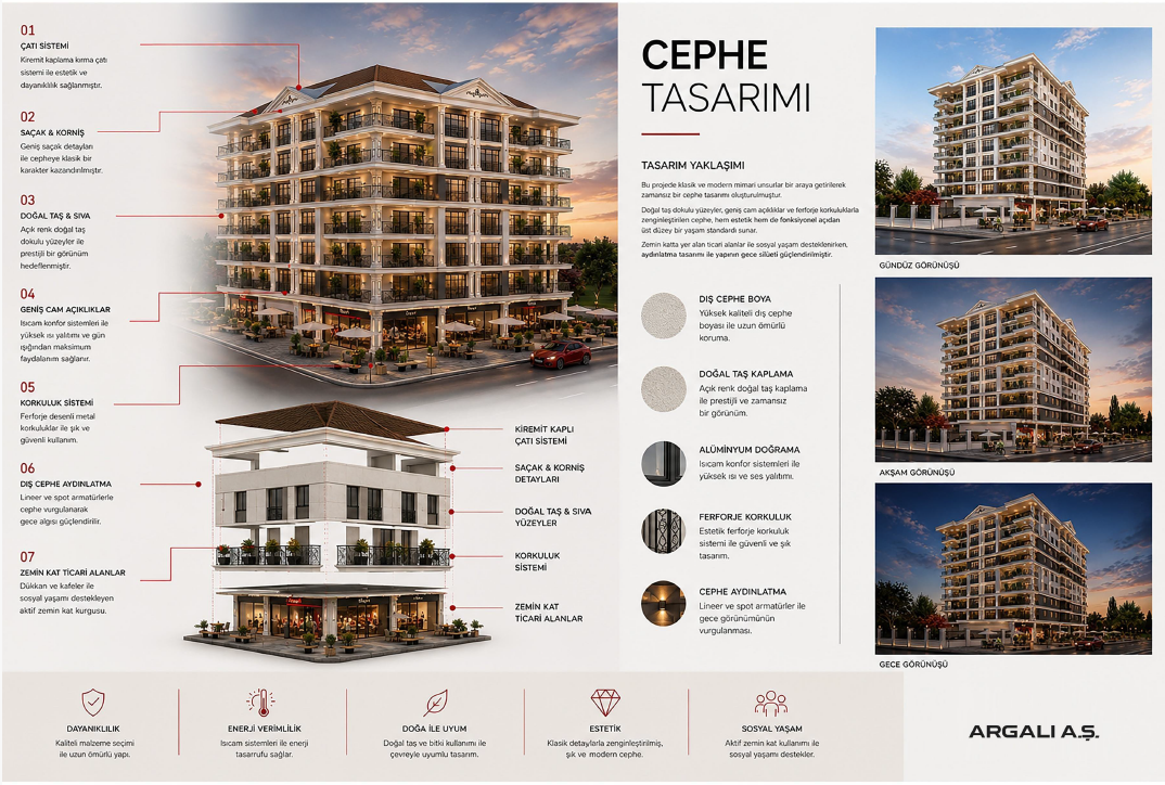 Cephe Tasarımlarımız